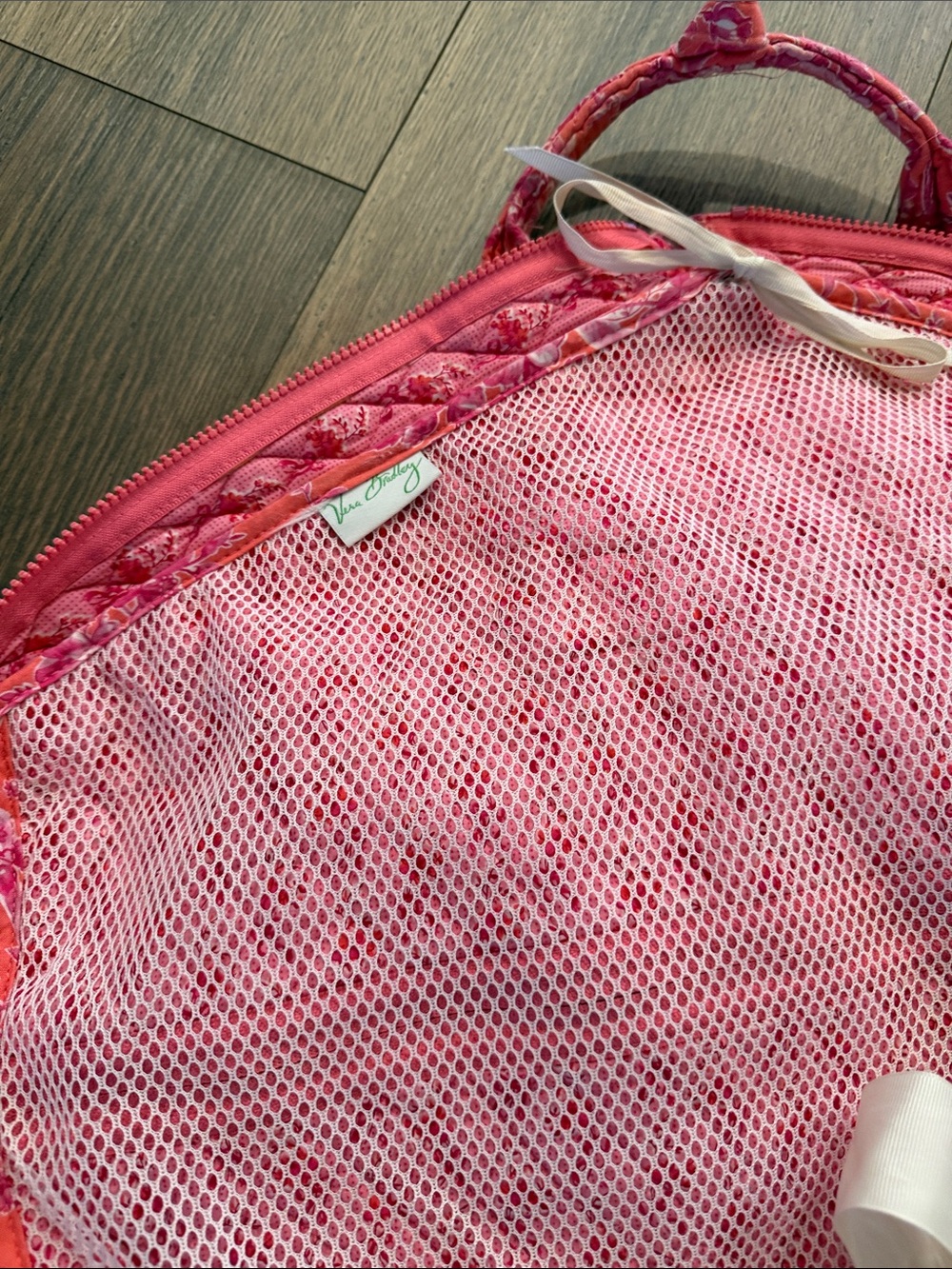 Vera Bradley Quilted Floral Garment Bag - Pink - Picture 4 of 4